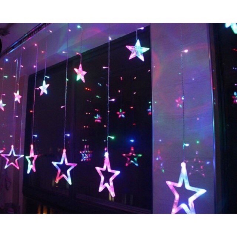 Đèn nháy trang trí hình ngôi sao bóng LED dài 5m