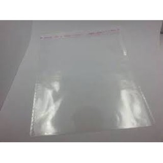 1kg Túi bóng kính siêu trong có dính mép ( đựng quần áo, phụ kiện, bảo quản sản phẩm)