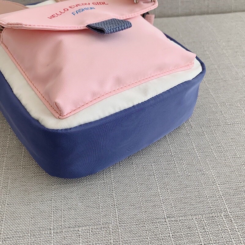 Túi tote đeo chéo mini Tai thỏ HELLO EVERY GIRL FASHION vải bóng mềm mịn cá tính giá rẻ mã TOTE1