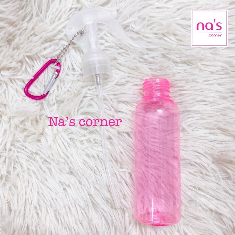 Chai xịt khuẩn 50ml 100ml 150ml kèm móc khoá van an toàn tiện dụng mang theo