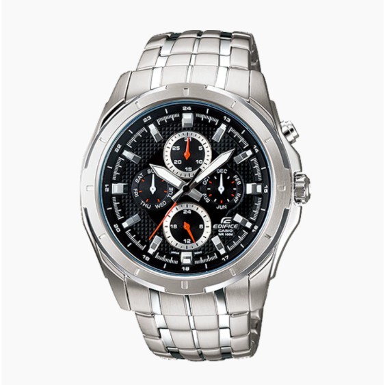 Đồng hồ Nam Edifice Casio EF-328D-1AVUDF Chính hãng, Dây kim loại, Thời trang nam tính