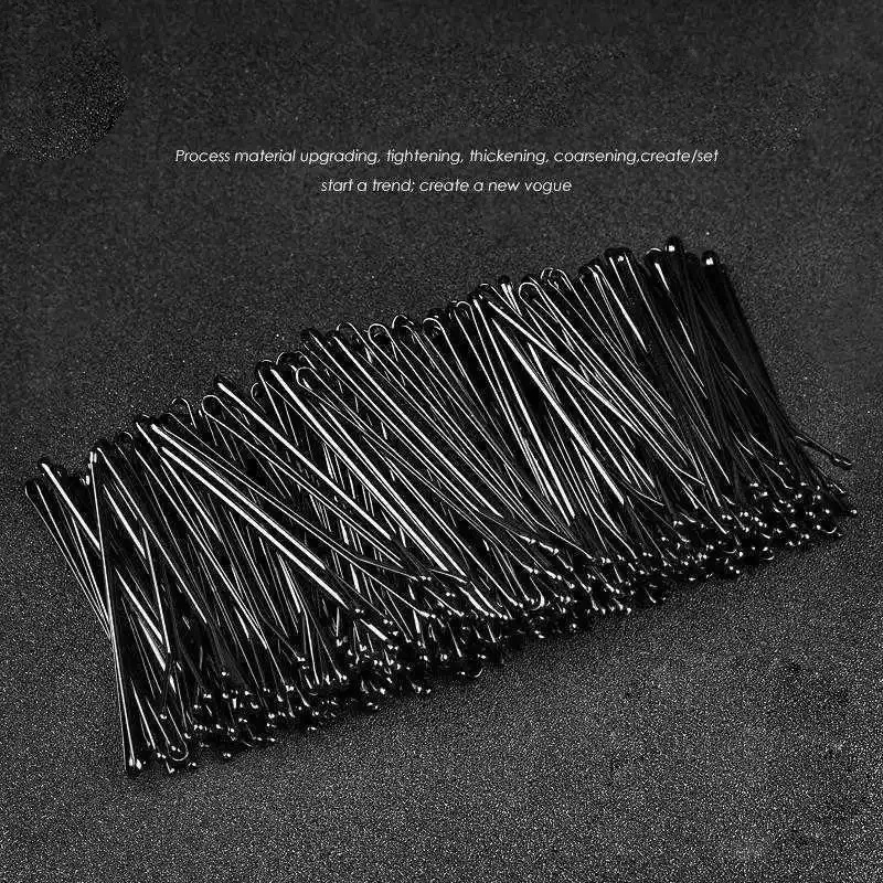 Set 150 Kẹp Tóc Màu Đen Đơn Giản Thời Trang Hàn Quốc Cho Nữ