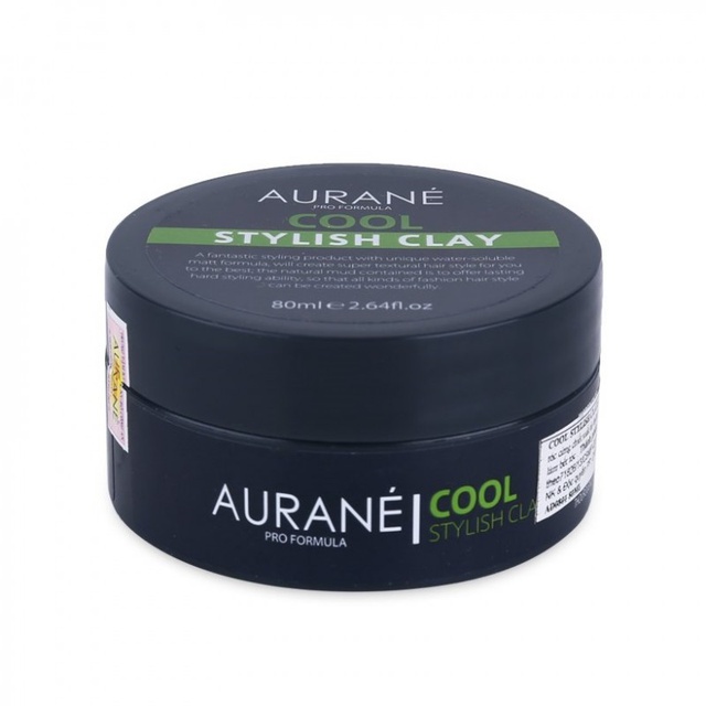 [Aurane Cool Stylish Clay CHÍNH HÃNG] Sáp vuốt tóc Aurane Cool Stylish Clay 80ml nhập khẩu 100% Pháp