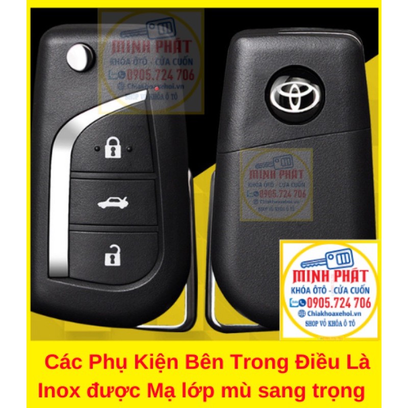 Chìa khoá Độ gập xe Toyota Land Cruiser