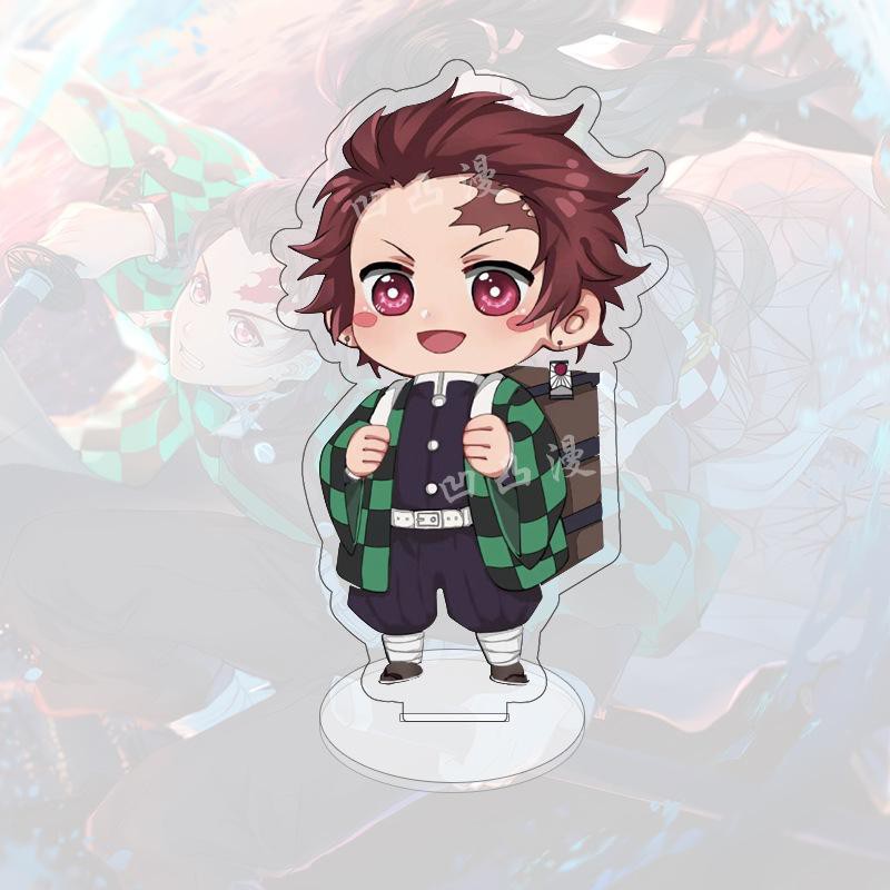 (Mini) Mô hình Standee Kimetsu no Yaiba Thanh gươm diệt quỷ in hình anime chibi