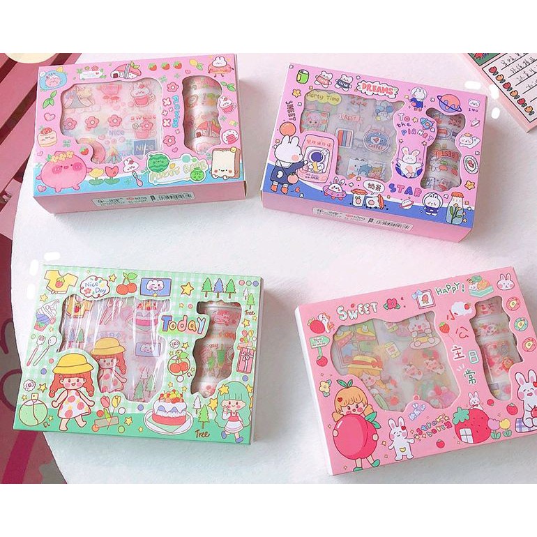 Combo washi _ Sticker nhật bản today và câu chuyện cổ tích Xingyue mã 31