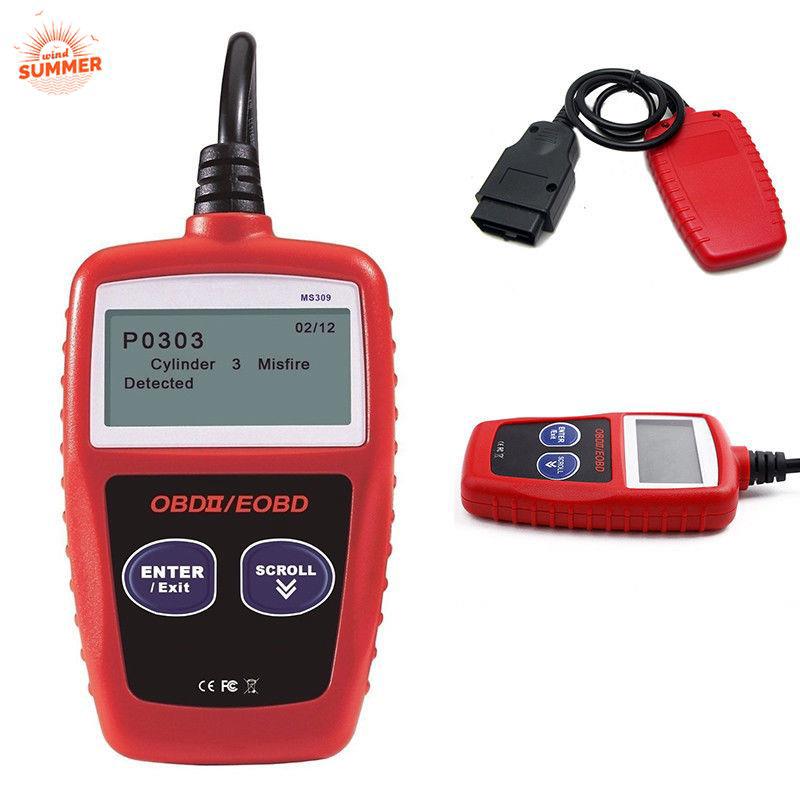 Bộ thiết bị quét đọc mã chuẩn đoán xe hơi MaxiScan OBD2 MS309