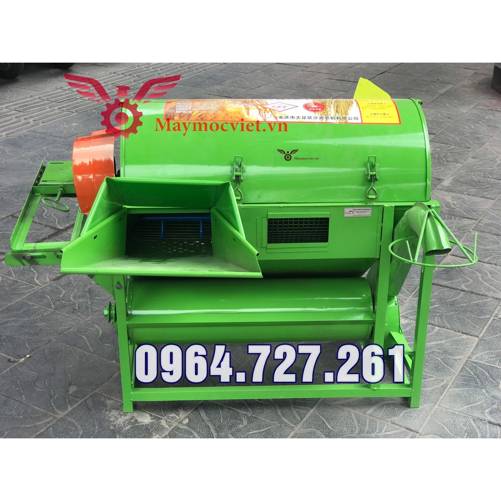 Máy tuốt lúa, tuốt hạt mini VMTL455 chất lượng cao bảo hành 12 tháng