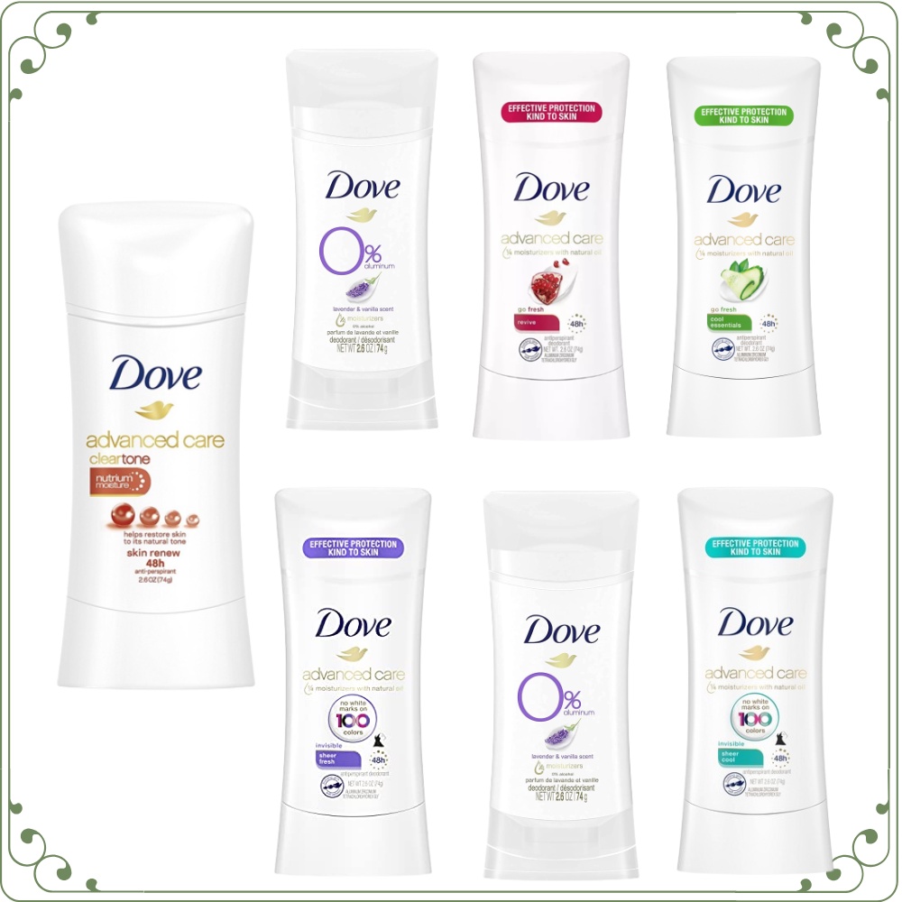 Lăn khử mùi nữ DOVE Advanced Care Revive 48h Anti-Perspirant 74g lăn nách Dove đủ mùi