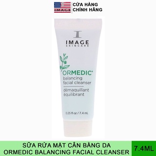 Sữa Rửa Mặt Cân Bằng Da Image Skincare Ormedic Balancing Facial Cleanser 7.4ml