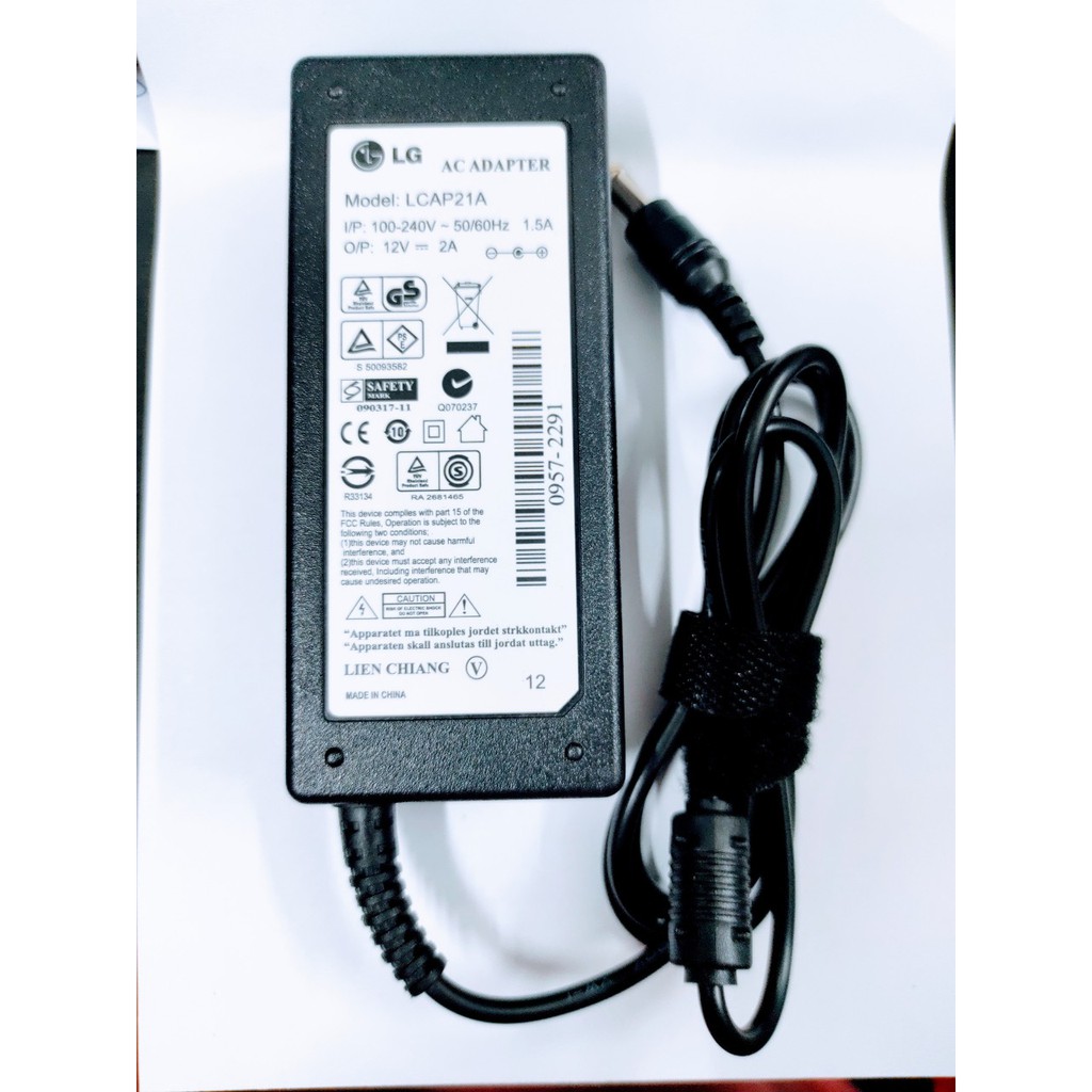 Adapter nguồn màn hình Lg 12V 2A