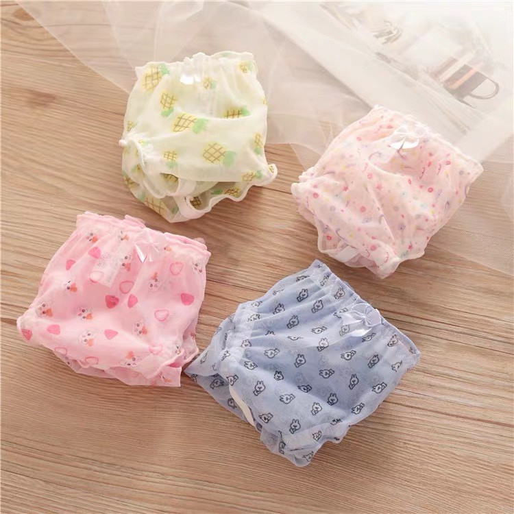 Quần lót nữ ren lưới họa tiết dễ thương mềm mịn smooth A3 | BigBuy360 - bigbuy360.vn