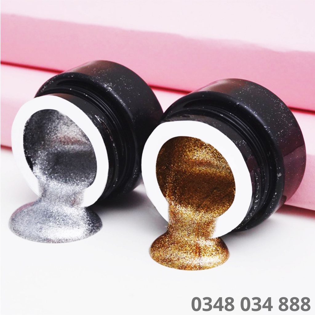 Gel nhũ viền Huaxi Platinum chính hãng - Gel nhũ nail vẽ móng