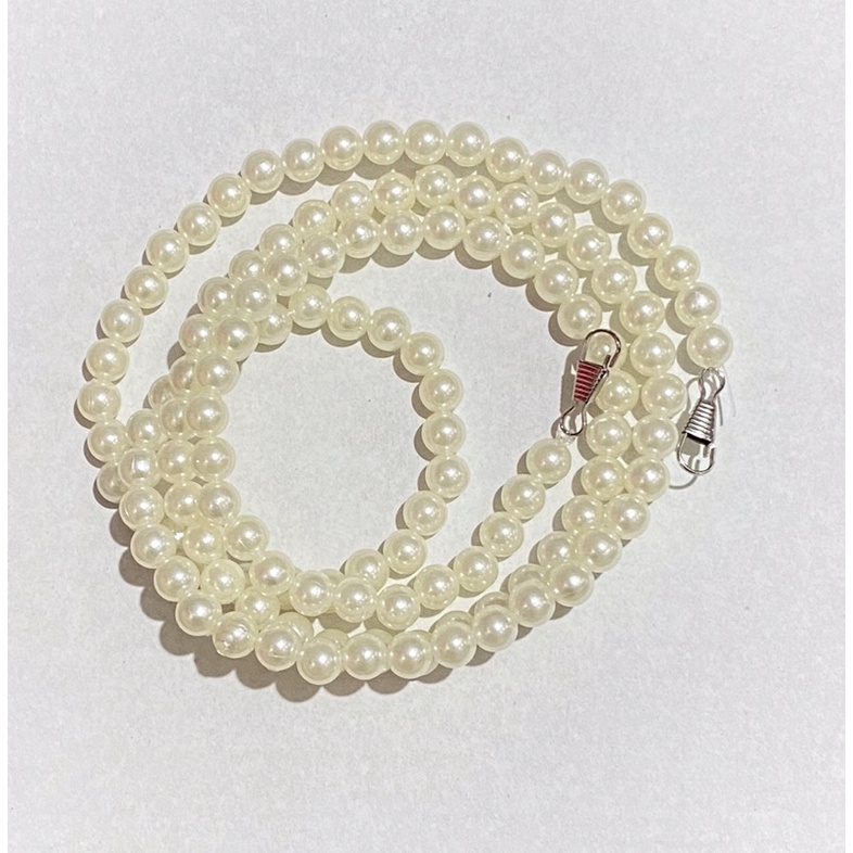 Dây Chuỗi Quai Hạt Trai 10mm Gắn Túi Xách Thời Trang Handmade (Chiều dài quai đa dạng)