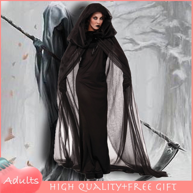 Trang Phục Hóa Trang Phù Thủy Halloween Dành Cho Nam Và Nữ