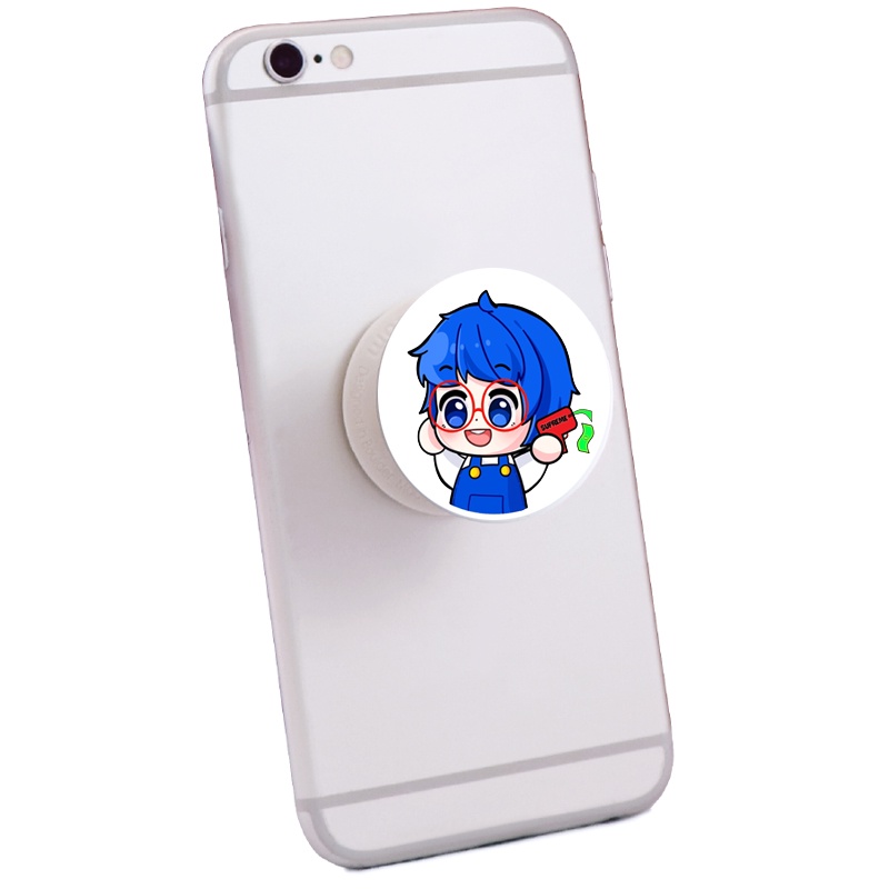 Giá đỡ điện thoại in hình HERO TEAM ver MẮT TRÒN XOE Simmy Phong cận Siro Mr Vịt Sammy Đào Kairon Kamui