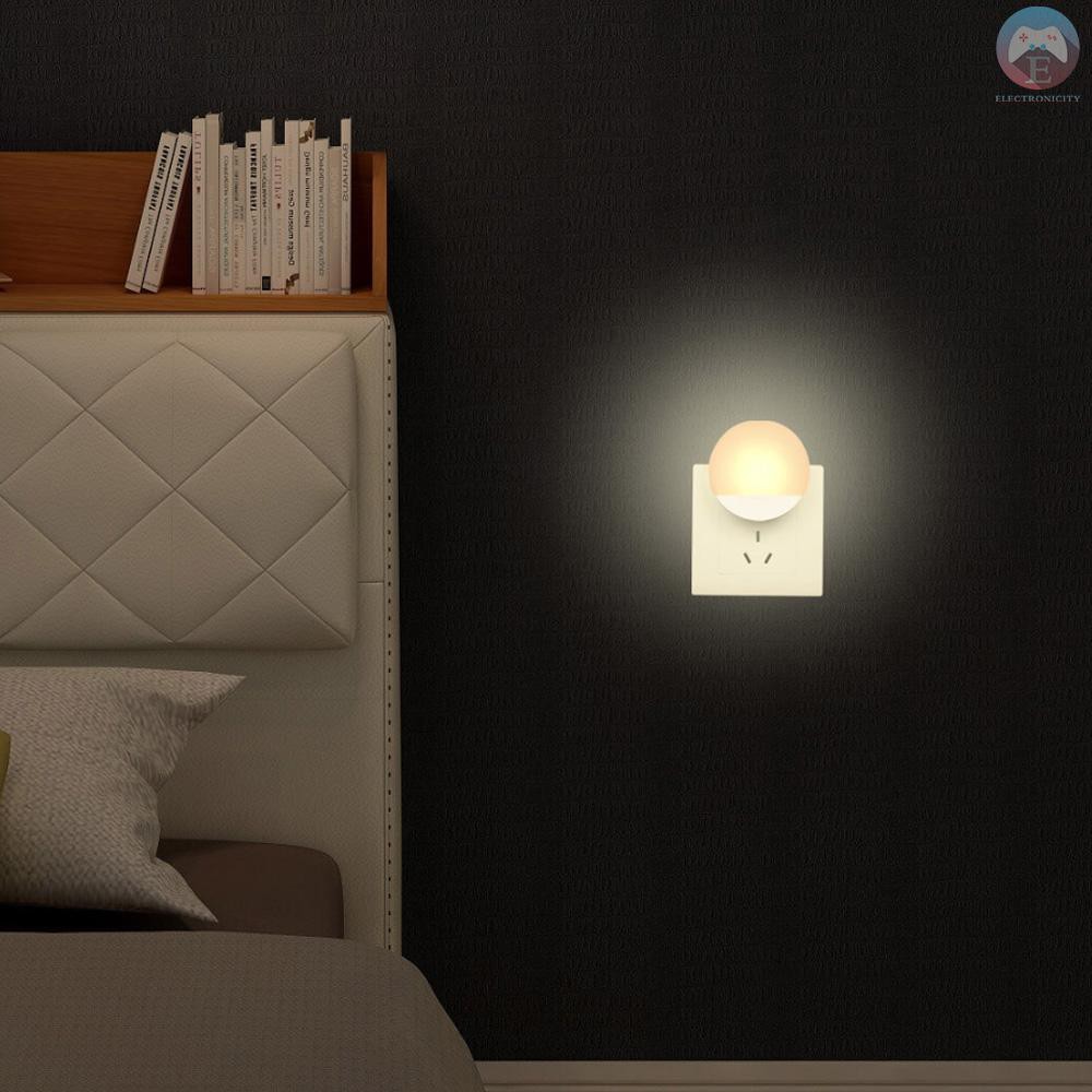 Ê Xiaomi Youpin Opple Plug In Night Light LED Household Lamp Auto Light Sensing Sleep Light No Blue Light 3000K For Bedroom Aisle Corridor Stairs Baby Room 220V 2pcs