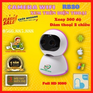 Mua Camera mini wifi ONVIZCAM RB20 / CC2023 Dùng app carecam pro kết nối wifi  camera không dây xem trên điện thoại.