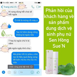 DUNG DỊCH VỆ SINH PHỤ NỮ SEN HỒNG