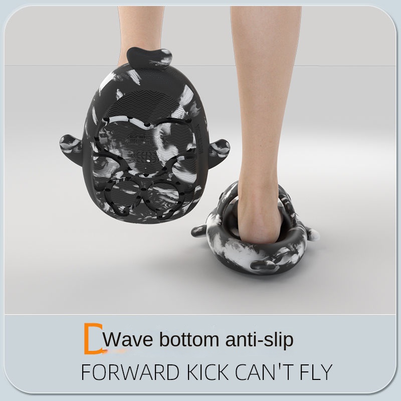 Dép Sandal Đế Dày Chống Trượt Hình Cá Mập Phong Cách Trung Hoa Dành Cho Trẻ Em