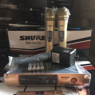 Bộ mic không dây shure sh 300g