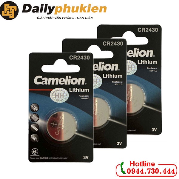 Pin Camelion CR2430-BP1 Lithium 3V dailyphukien