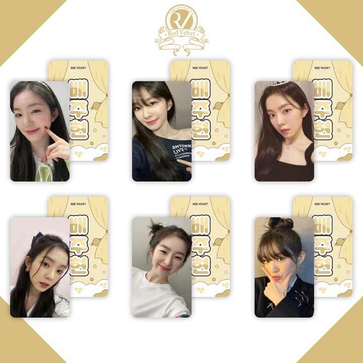 SET 6 CARD DESIGN 5 THÀNH VIÊN REDVELVET