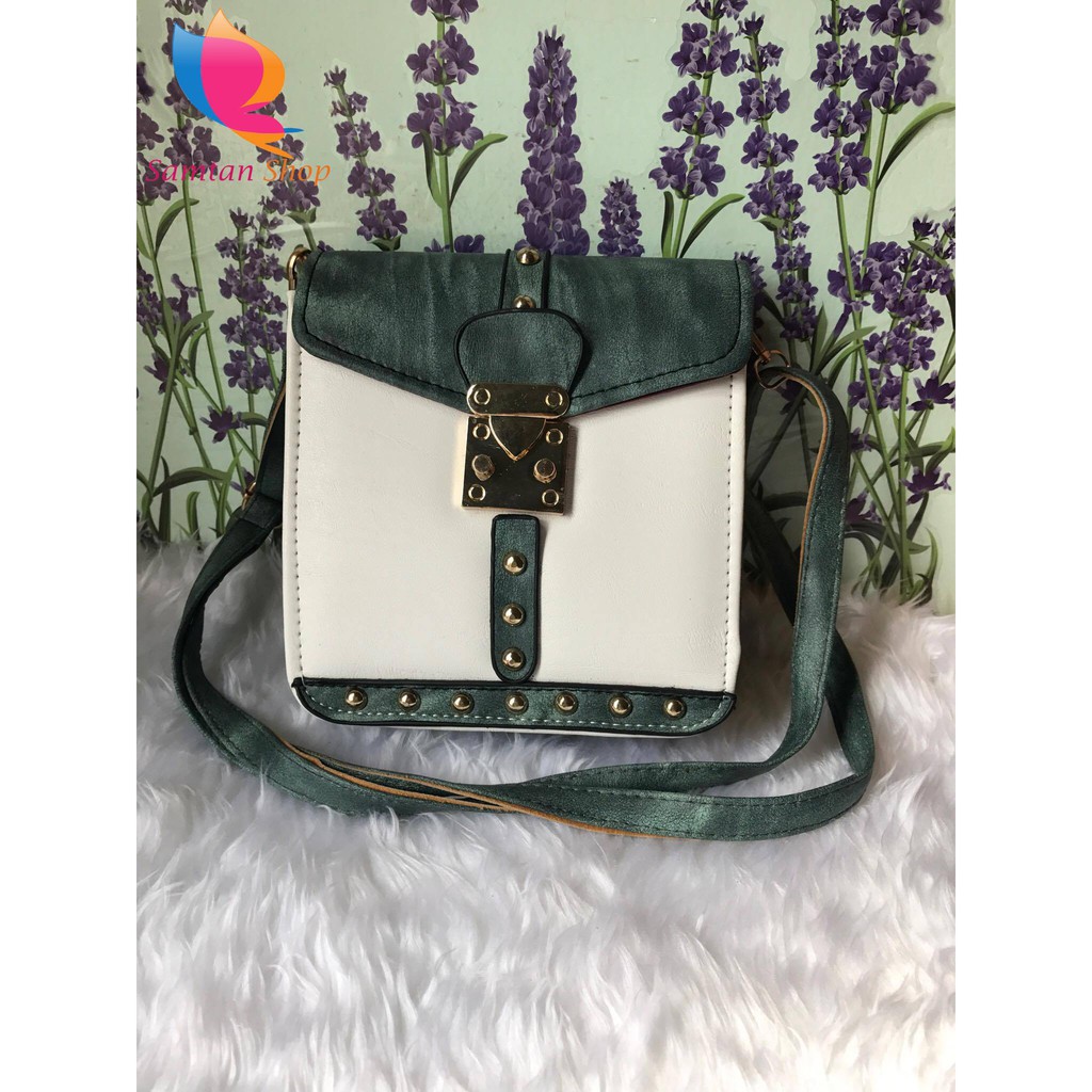 Freeship 99k TQ_Túi xách nắp gài