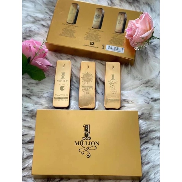 [HÀNG HIẾM] set nước hoa nam million paco rabane 🌺 hương gỗ cuốn hút- lịch lãm🌺 | BigBuy360 - bigbuy360.vn