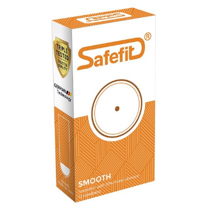 Bao cao su Safefit Smooth hộp 12 cái