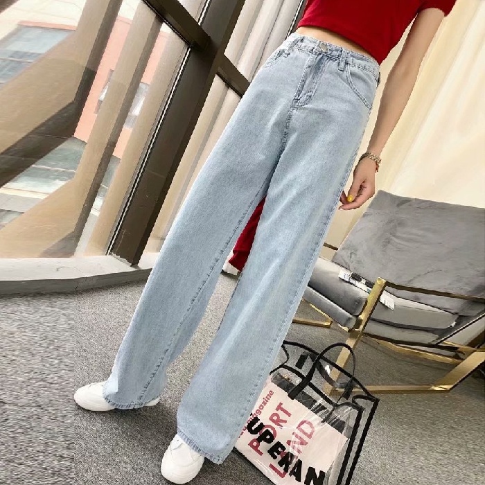 Quần jean nữ thời trang xuân thu 2021