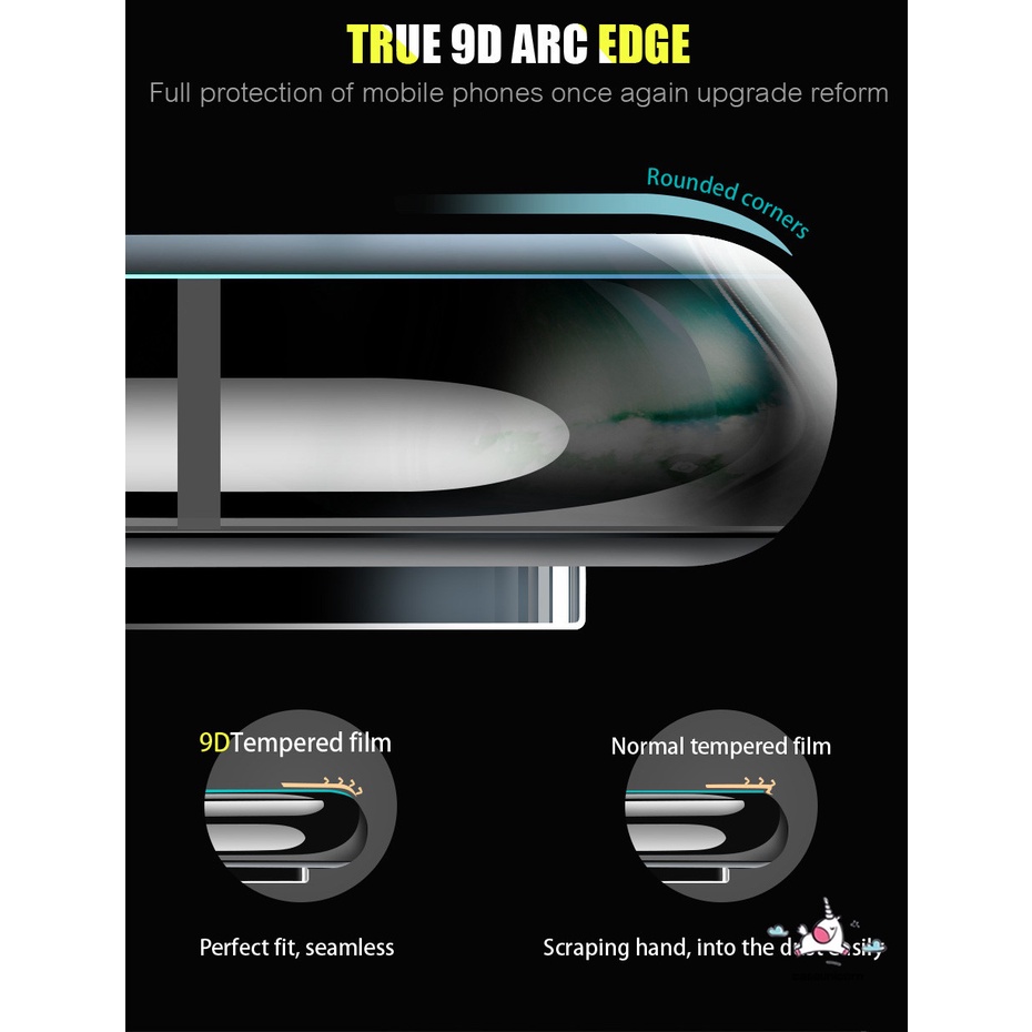 Kính cường lực bảo vệ toàn màn hình độ cứng 9H chất lượng cao cho Oppo A54 A16 A74 A35 A15 A15s Reno 5 5F 6 A94 F19pro Reno 4 A12 A5S A3S A12E A37 F9