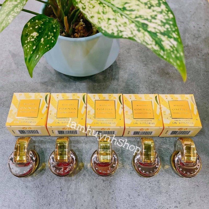 Nước hoa mini BVL GOLDEN CITRINE 5ml