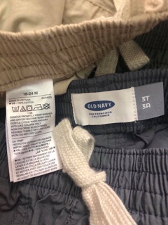 Quần short kaki OLD NAVY bé trai