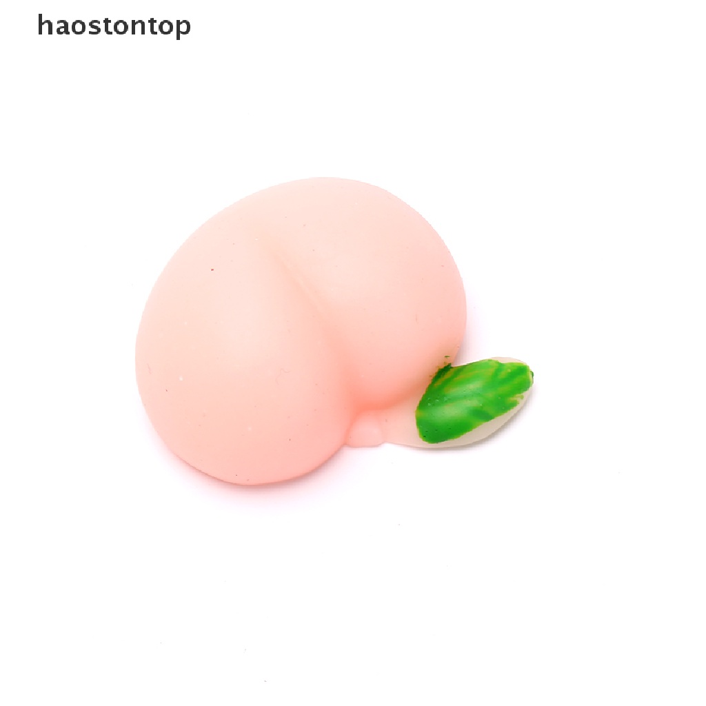 Đồ Chơi Bóp Hình Trái Đào Mềm Có Mùi Thơm Giúp Giải Tỏa Căng Thẳng