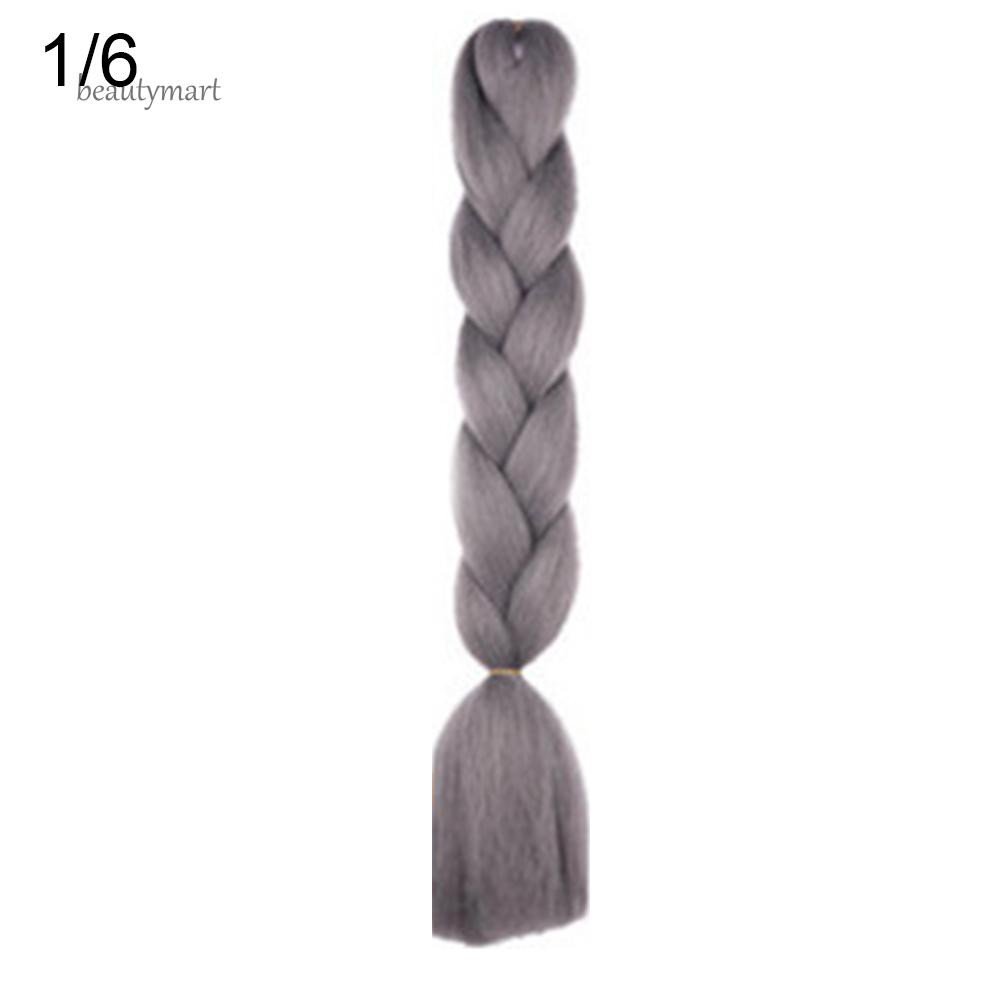 [Hàng mới về] Tóc giả nối dài dạng sợi tổng hợp nhuộm màu Ombre