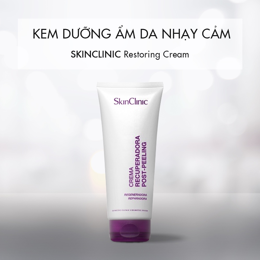 Kem dưỡng ẩm, tái sinh da mới SkinClinic Post Peeling Restoring Cream 50 ml - Dr.Lâm Vũ Yến