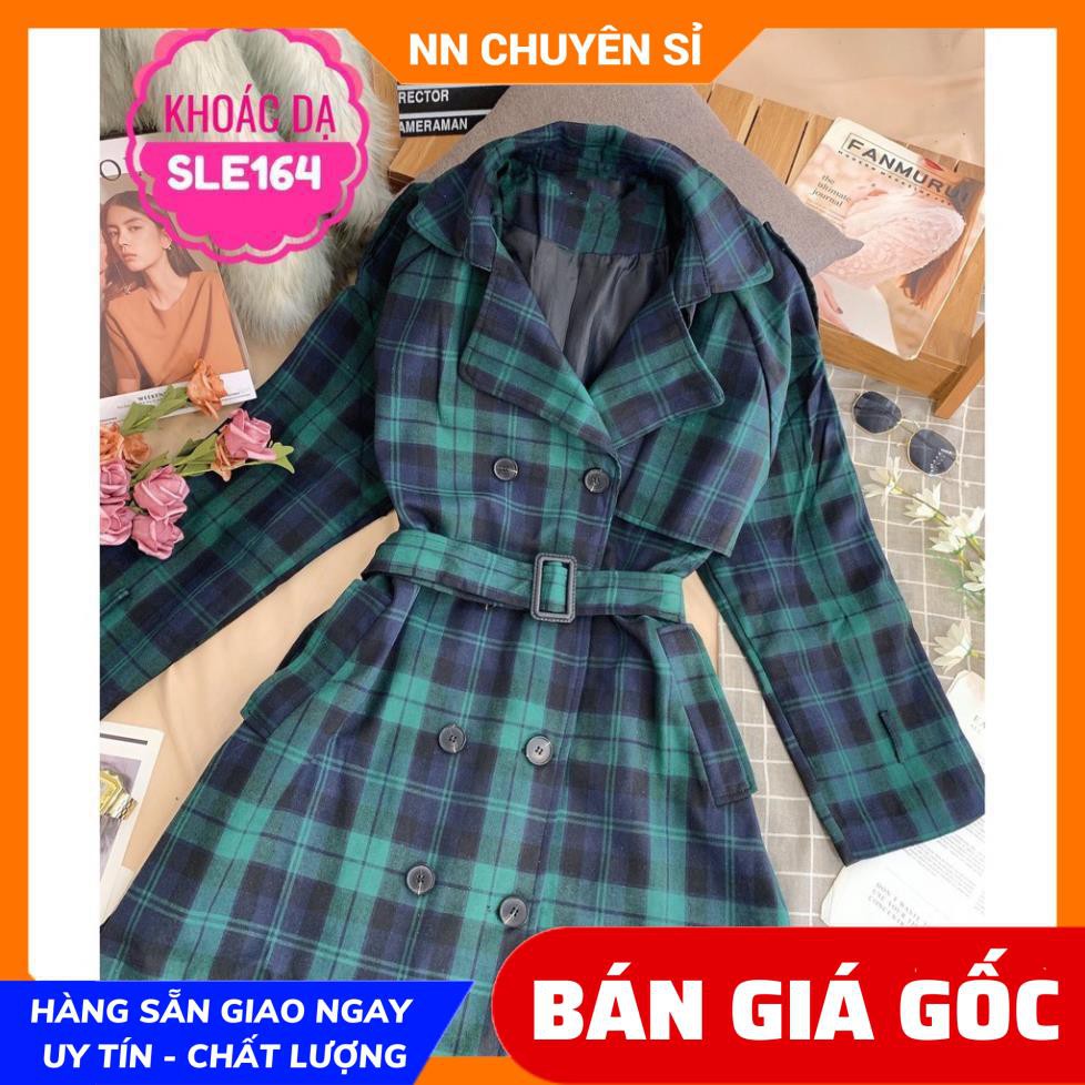 ÁO KHOÁC DẠ DÀI HÀNG QUẢNG CHÂU SLE164 ❤100% ẢNH THẬT❤