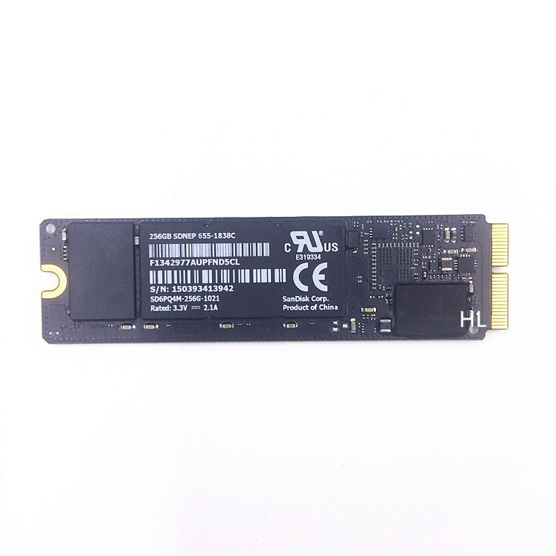 Ổ Đĩa Cứng Di Động Cho MacBook Air & Pro Retina 128GB 2013-2017 A1502 A1398 A1466 A1465 SSD 128GB 2013-2017