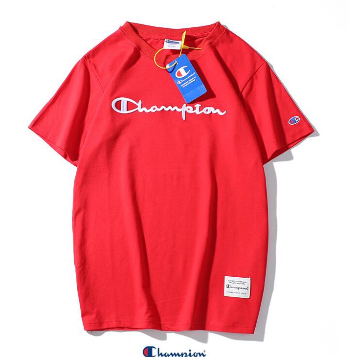 unisex Áo thun cotton thêu chữ | BigBuy360 - bigbuy360.vn