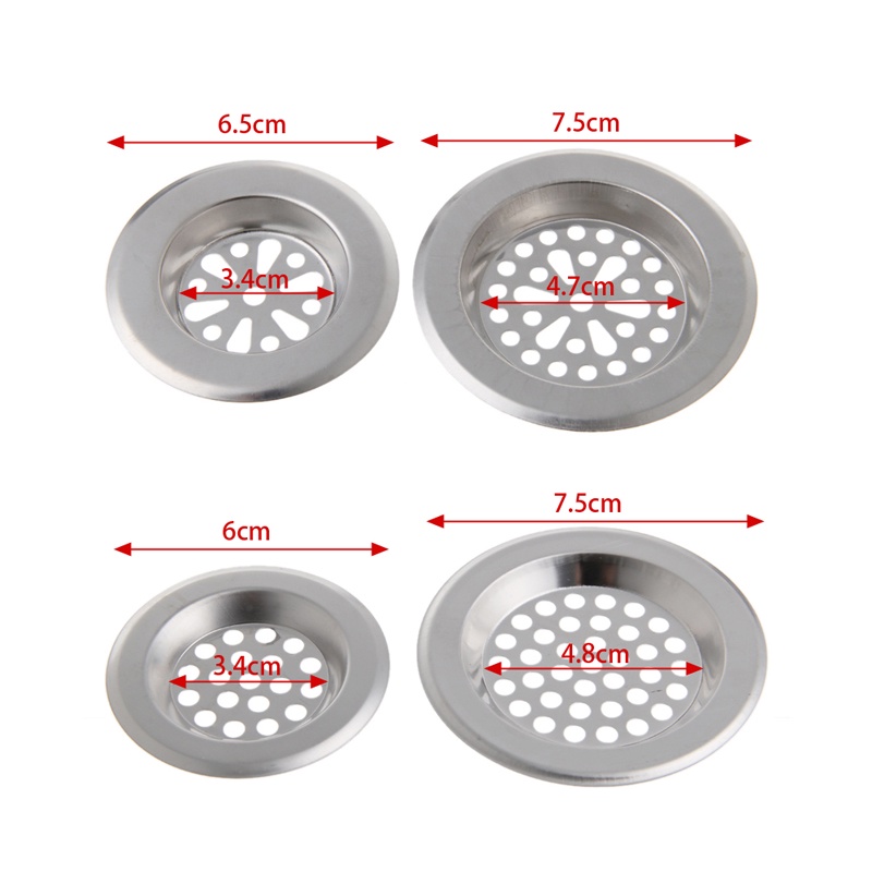 Lưới Lọc Rác Bồn Rửa Chén Bằng Thép Không Gỉ Tiện Dụng