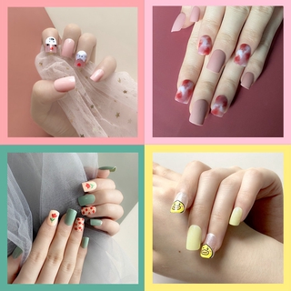 Set 24 Móng Tay Giả Thời Trang Cho Nữ