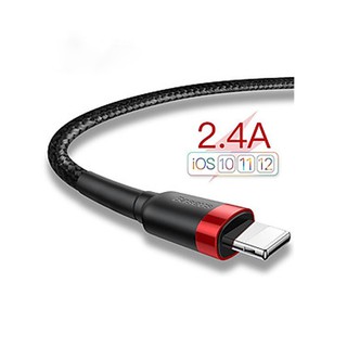 Cáp sạc iphone baseus dài 1m 2.4a