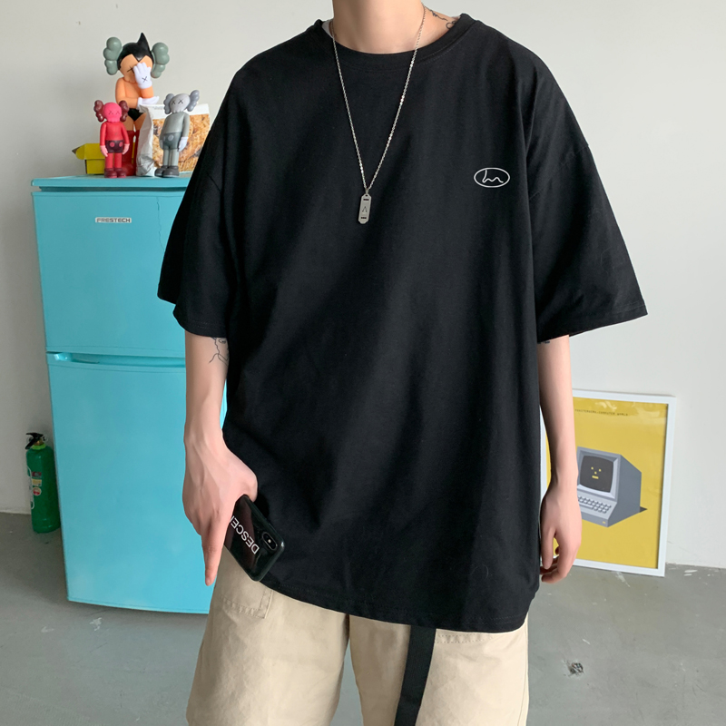 Áo Thun Ngắn Tay Với 5 Màu Xinh Xắn Dành Cho Nam/ Nữ Size M-8Xl