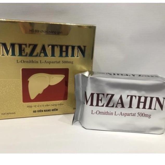 Bổ gan  mezathin hộp 60 viên