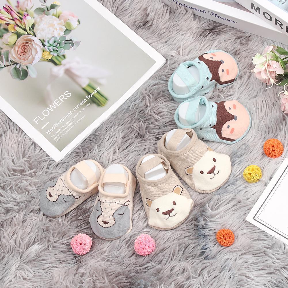 HS Vớ Cotton Mềm Giữ Ấm Cho Bé Tập Đi