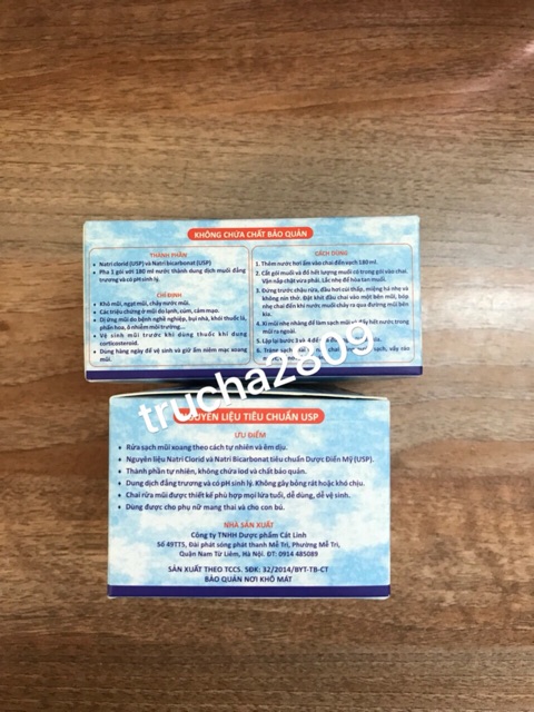 Muối rửa cát linh hộp 50 gói | BigBuy360 - bigbuy360.vn