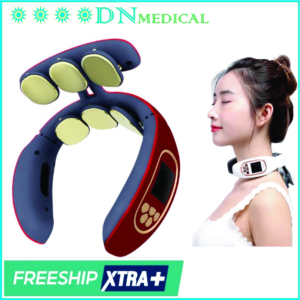 Máy massage cổ, Máy massage xung điện cao câp 6D BM-V23