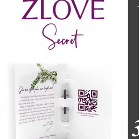 Zlove Secret nước hoa vùng kín giúp lưu hương suốt 24h, mang lại cảm giác khô thoáng, không bí bách - 1ml | BigBuy360 - bigbuy360.vn