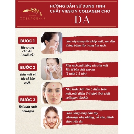 Tinh chất ngừa lão hóa Collagen-S Gold Shine (3 lọ x 7ml) [Có bán lẻ]